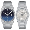 Duo de Montres Tissot PRX Bleu & Nacre