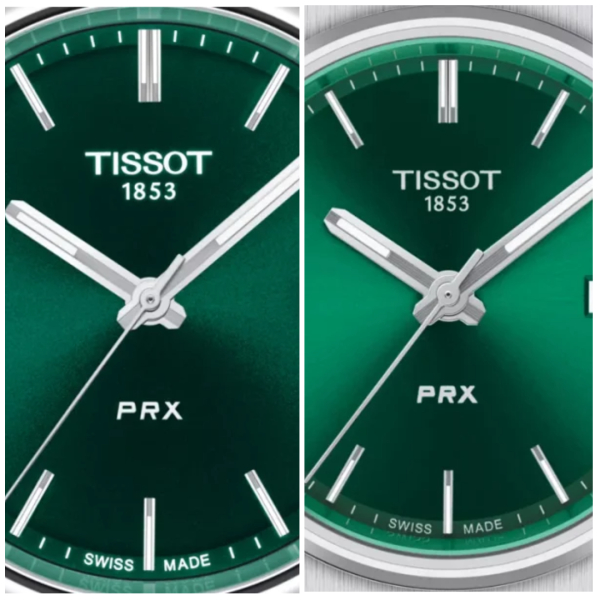 Duo de Montres Tissot PRX Cadran Vert