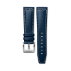 Bracelet Montre Longines Spirit 22mm Cuir Bleu Semi Mat