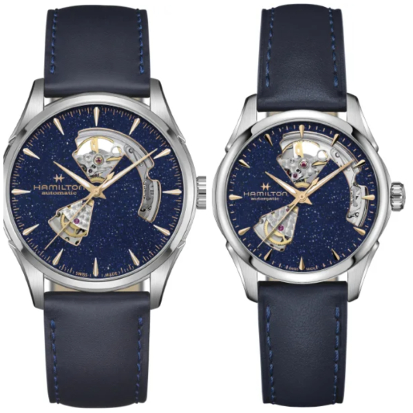 Duo de Montres Hamilton Jazzmaster Open Heart