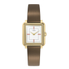 Montre Yema Radiance Dorée Quartz Cadran Email Blanc