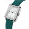 Montre Yema Radiance Argentée Quartz Cadran Email Blanc