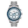 Montre Tissot PRS 516 Automatic Chronograph Cadran Blanc Bracelet Acier