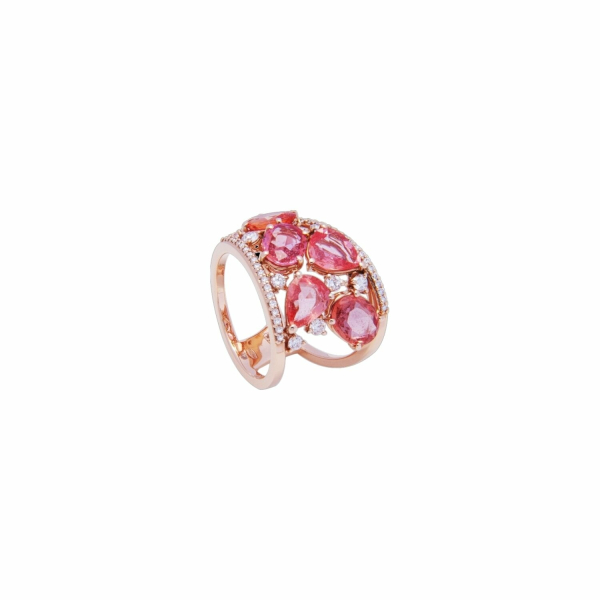 copy of Bague Daniel Gerard Smart Baguette Or Rose & Diamants