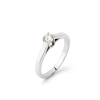 Bague Pépite Platine Diamant Blanc 0.8ct