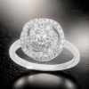 Bague Or Blanc Petit Tourbillon Diamants