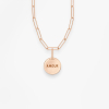 Collier Vanrycke Shaman Amour Or rose 18k 42cm