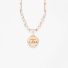 Collier Vanrycke Shaman Good Karma Or rose 18k 42cm