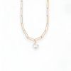 Collier Vanrycke Shaman Diamant Or rose 18k 42cm