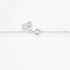 Collier Vanrycke ABÉCÉDAIRE "A" Diamant Or Blanc 18k 