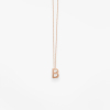 Collier Vanrycke ABÉCÉDAIRE "B" Or rose 18k