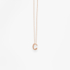 Collier Vanrycke ABÉCÉDAIRE "C" Or rose 18k