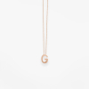 Collier Vanrycke ABÉCÉDAIRE "G" Or rose 18k