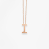 Collier Vanrycke ABÉCÉDAIRE "I" Or rose 18k