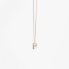 Collier Vanrycke ABÉCÉDAIRE "P" Or rose 18k