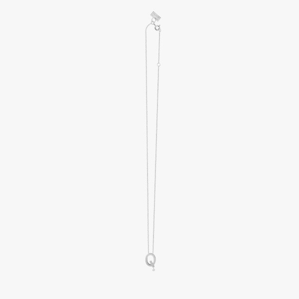 Collier Vanrycke ABÉCÉDAIRE "Q" Diamant Or blanc 18k