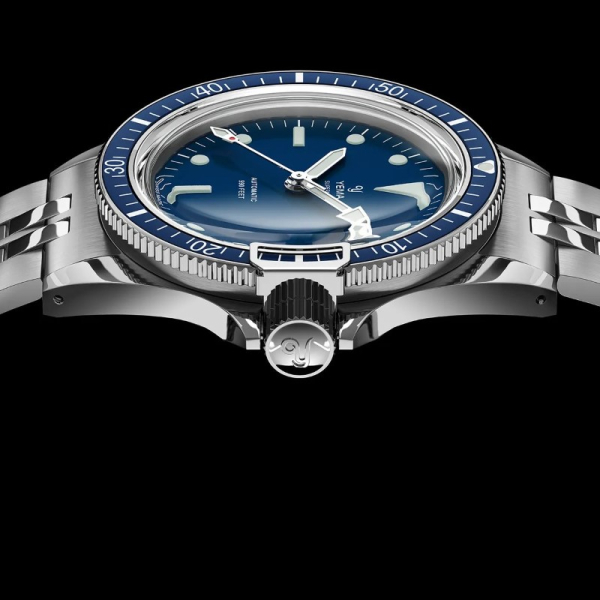 Montre Yema Superman Swiss Edition 39mm Cadran Bleu