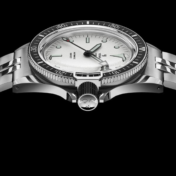 Montre Yema Superman Swiss Edition 39mm Cadran Blanc