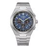 Montre CITIZEN Super Titanium Chrono Cadran Bleu CA4610-85L