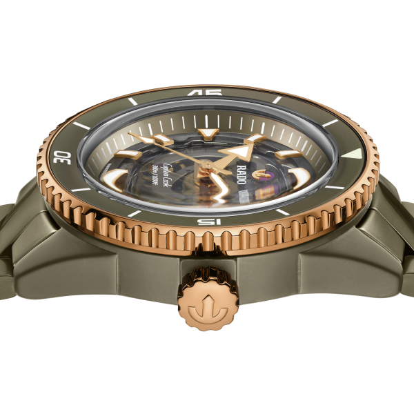 Montre Rado Captain Cook High-Tech Ceramic Skeleton