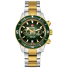 Montre Rado Captain Cook Automatic Chronographe Cadran Vert PVD Jaune