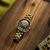 Montre Rado Captain Cook Automatic Chronographe Cadran Vert PVD Jaune