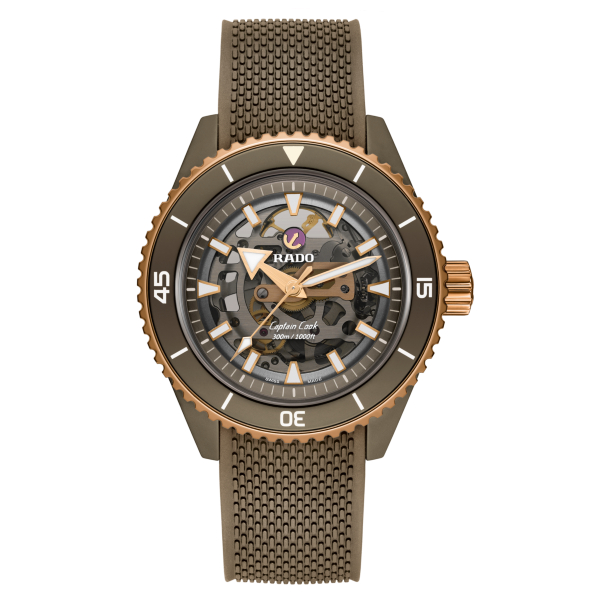 Montre Rado Captain Cook High-Tech Ceramic Skeleton