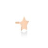 Pendentif Ginette NY Solo Milky Way Open Star Charm Or Rose