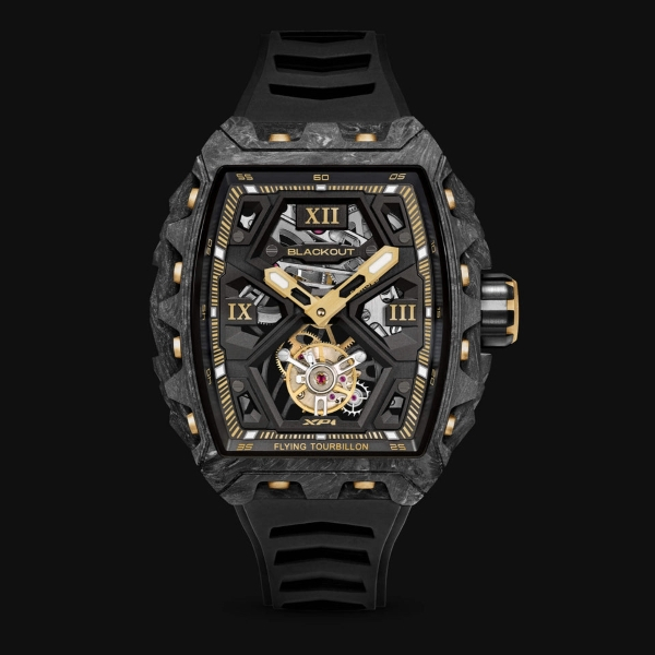 Montre Blackout Watches XP1 Tourbillon LT Gold