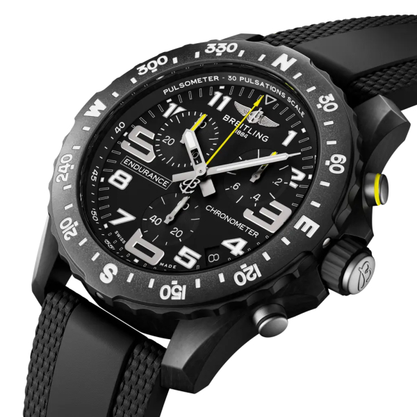 Montre Breitling Endurance Pro 44 Cadran Noir Bracelet Noir