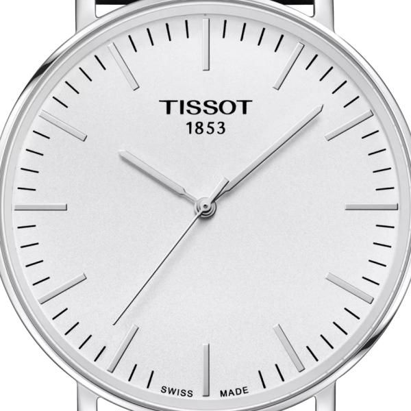 Montre Tissot Everytime 42mm Quartz Cadran Argent