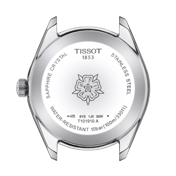 Montre Tissot PR 100 Sport Chic Quartz Cadran Nacre blanche