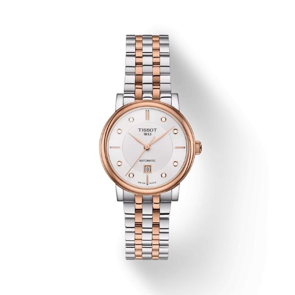 Montre Tissot Carson Premium Automatic Lady Cadran Argent