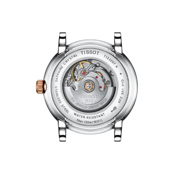 Montre Tissot Carson Premium Automatic Lady Cadran Argent