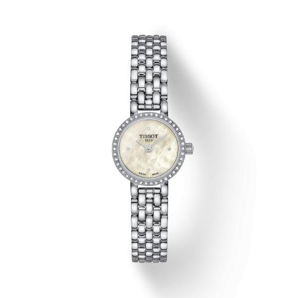 Montre Tissot Lovely Round Cadran Nacre blanche