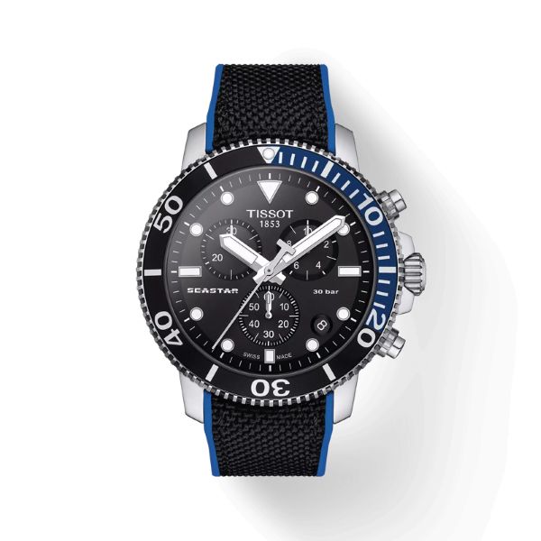 Montre Tissot Seastar 1000 Chronograph Cadran Noir