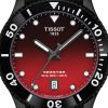 Montre Tissot Seastar 1000 Quartz 40mm Cadran Rouge dégradé