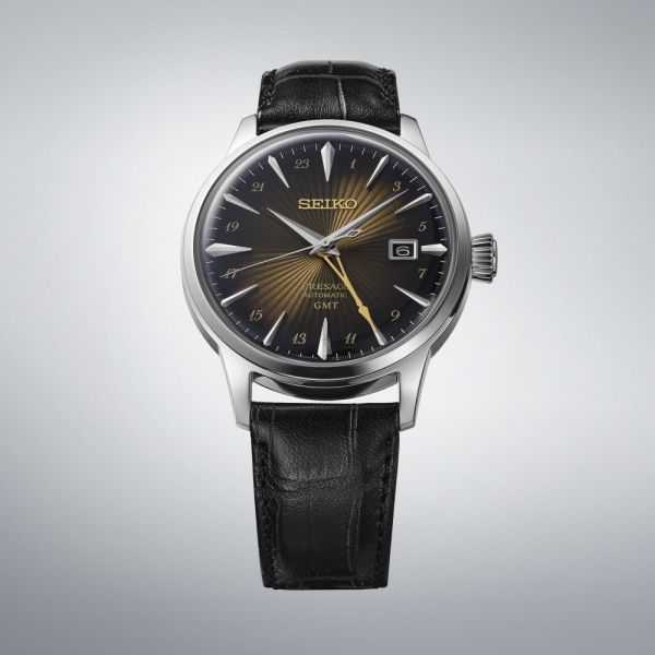 Montre Seiko PRESAGE Cocktail GMT Rusty Nail