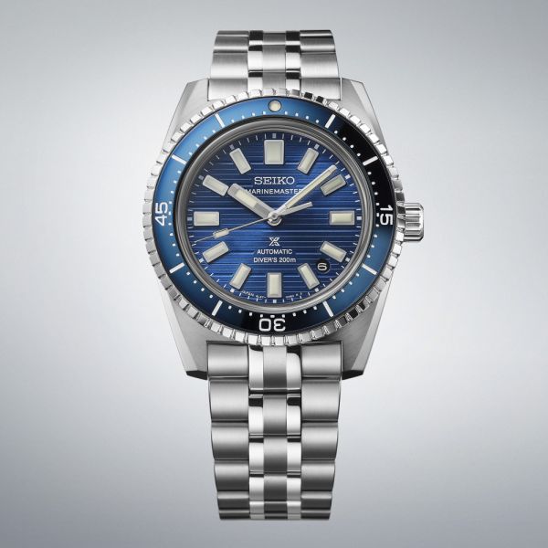 Montre homme Seiko Prospex Marinemaster automatique bleu