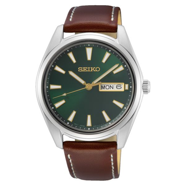 Montre Seiko Classique SUR449P1 Quartz Cadran Vert