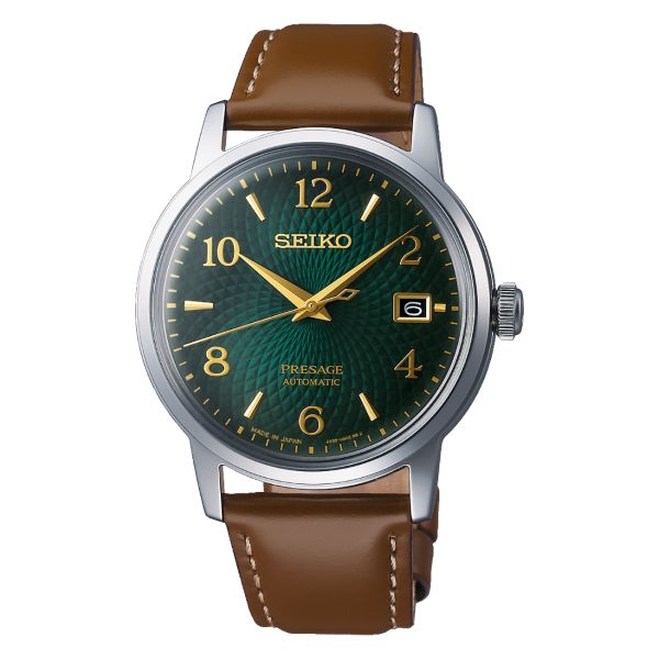 Montre Seiko Presage SRPE45J1 Automatique Cadran Vert