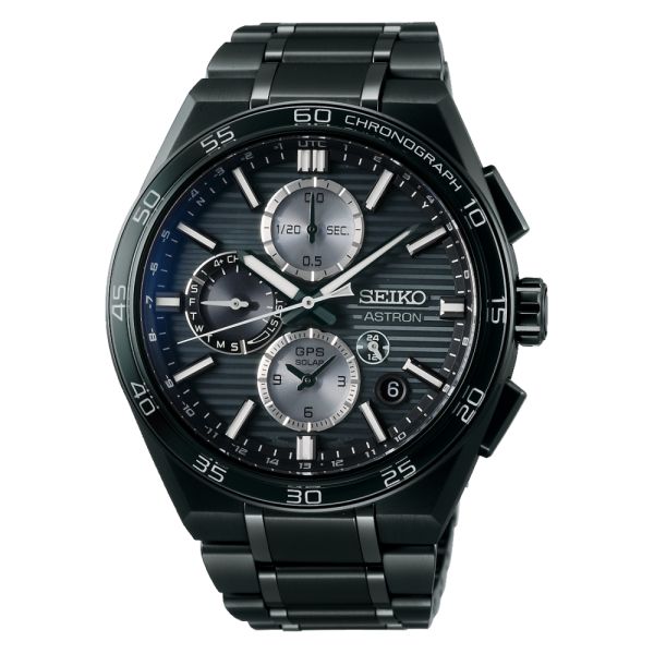 Montre Seiko Astron SSH179J1 Chronographe GPS Solaire Dual Time 