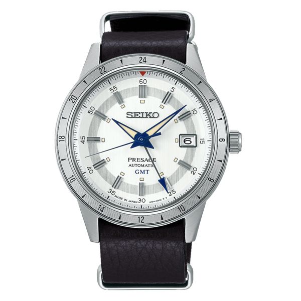 Montre Seiko Presage SSK015J1 Automatique GMT Style 60's