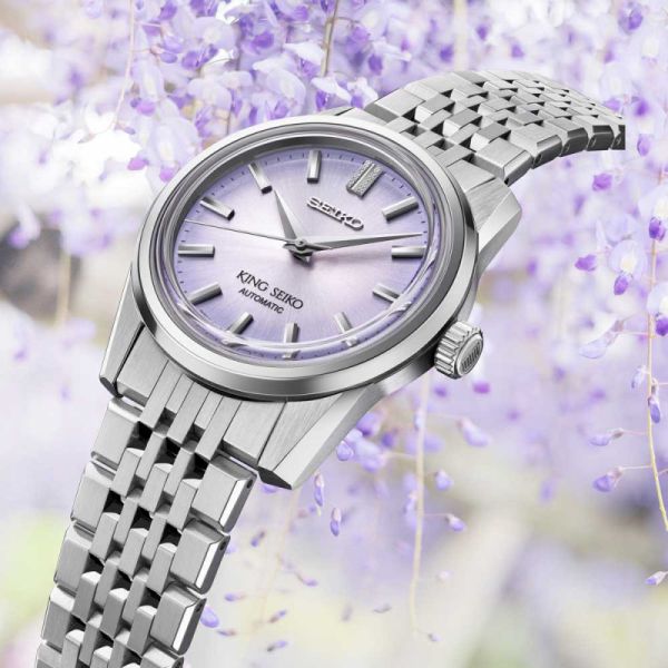 Montre King Seiko SPB291J1 cadran violet Montre automatique Seiko