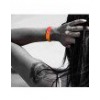 Bracelet Gresy's Sunny Love 1 diamant, argent rhodié Orange Fluo