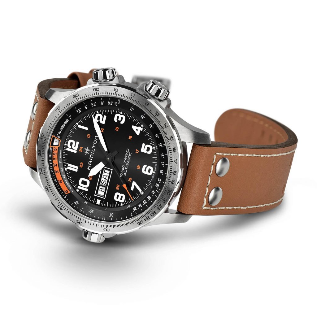 Montre Hamilton Khaki Aviation X-Wind Day Date 45 MM